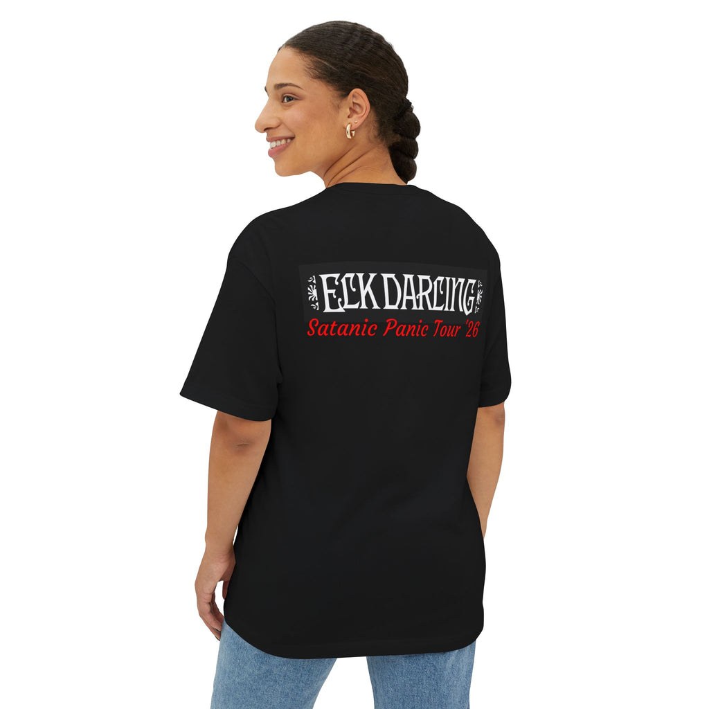 Elk Darling 'Devil' Tee | White Box Logo T-Shirt