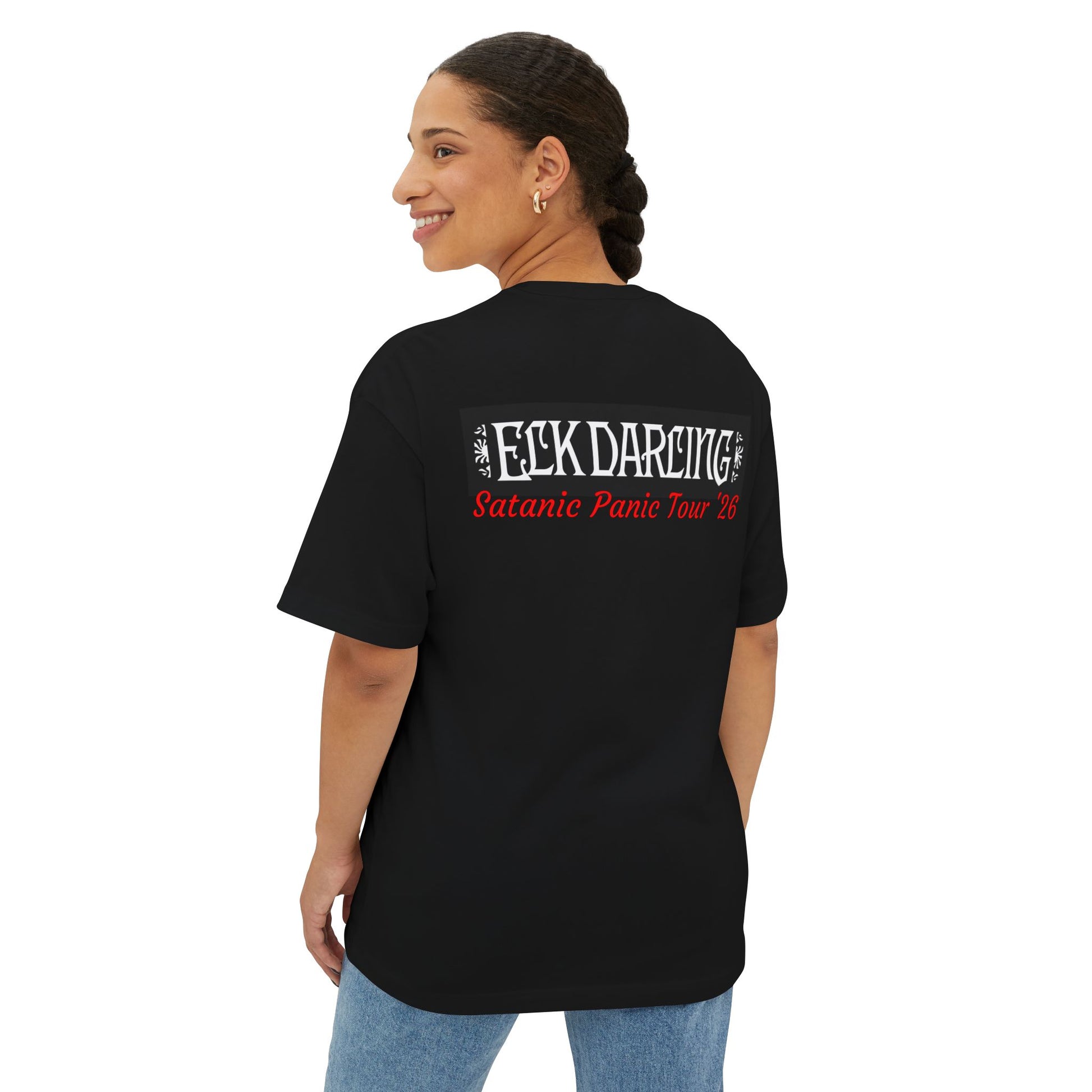 Elk Darling 'Devil' Tee | White Box Logo T-Shirt